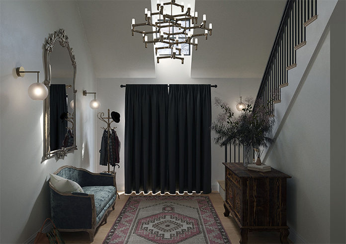 Tussah, Anthracite - Made to Measure Curtains - Image 7